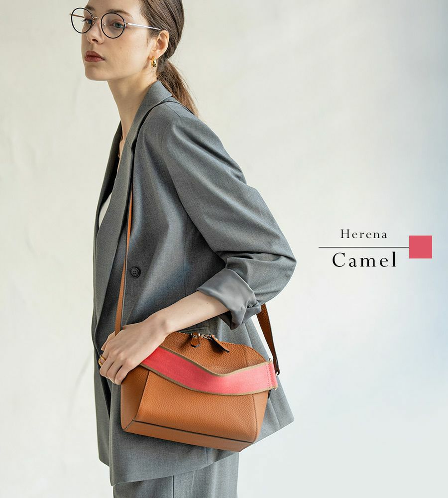 本革 コラボ ショルダーバッグ【第1世代・在庫限り】池田真子さん×HAYNIコラボ Herena ヘレナ