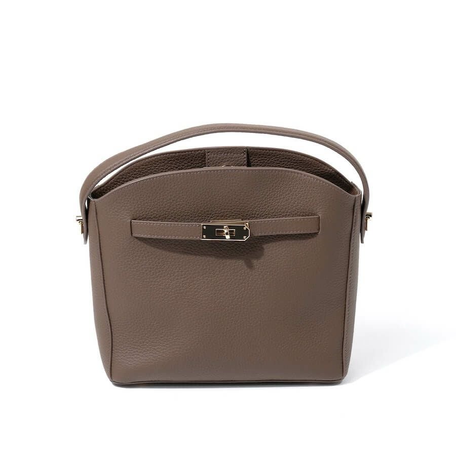 本革 ハンドバッグ ショルダーバッグ 2way レディース「Orphae オルフェ」 トープ