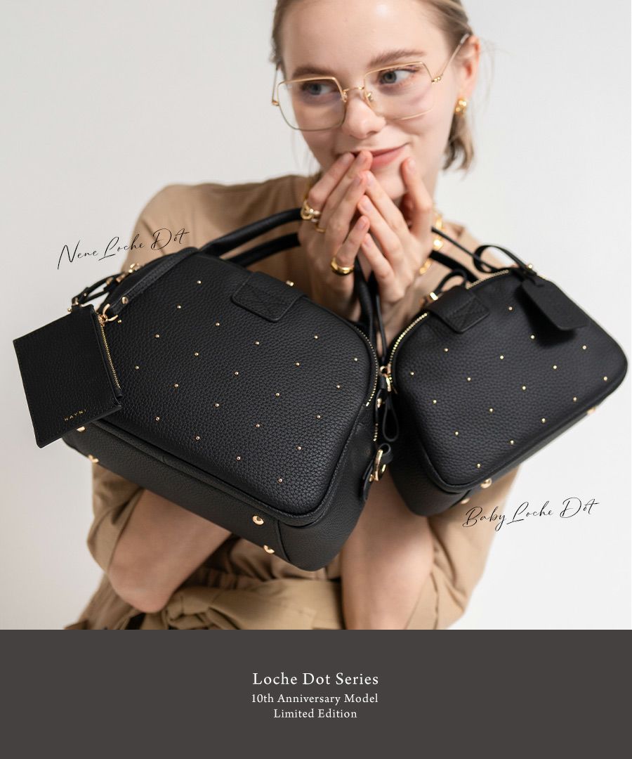 本革 ショルダーバッグ レディース 斜めがけ 【Baby Loche Dot ベイビーロシェドット｜HAYNI ヘイニ 】