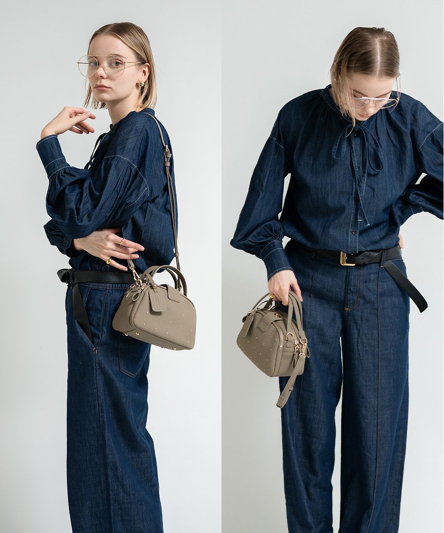 本革 ショルダーバッグ レディース 斜めがけ 【Baby Loche Dot ベイビーロシェドット｜HAYNI ヘイニ 】