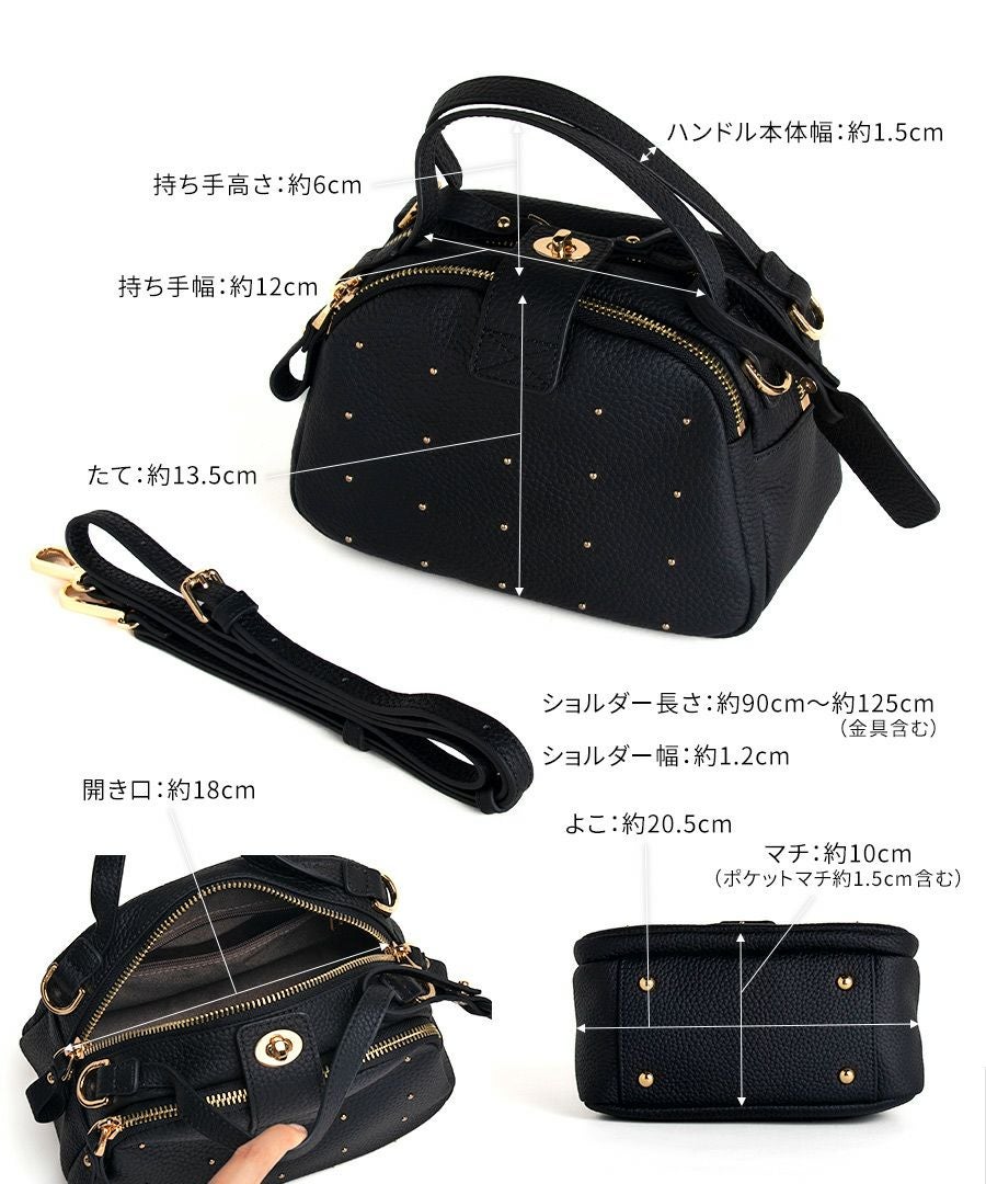 本革 ショルダーバッグ レディース 斜めがけ 【Baby Loche Dot ベイビーロシェドット｜HAYNI ヘイニ 】