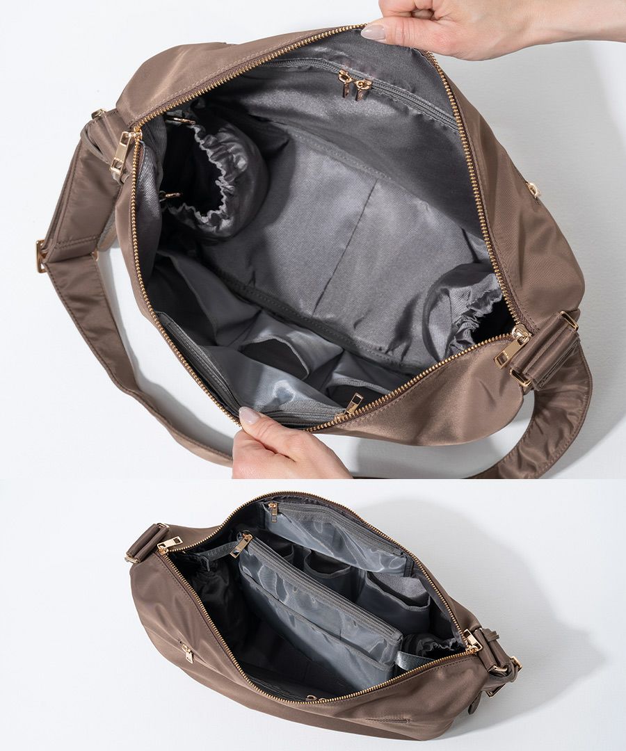 池田真子 コラボ ショルダーバッグ ショルダー ツキ ナイロン ナイロンショルダーバッグ 大容量 マザーズバッグ