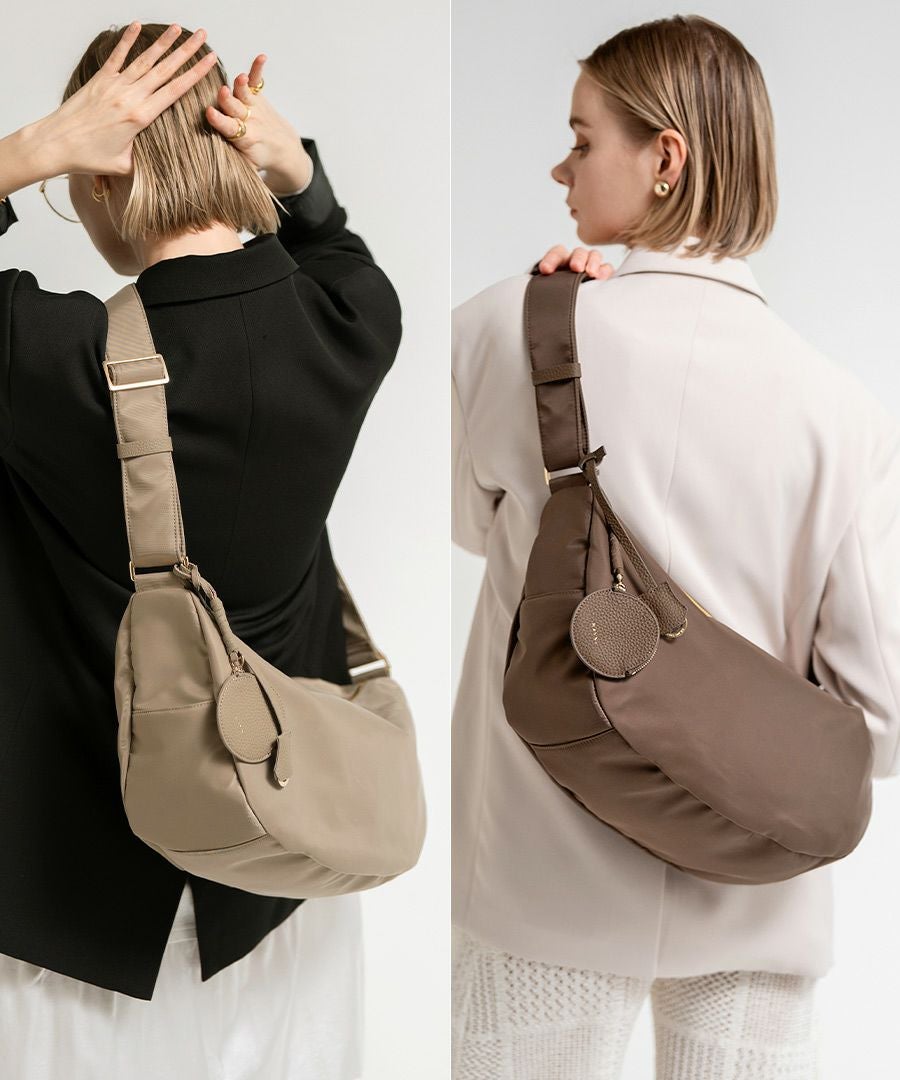 池田真子 コラボ ショルダーバッグ ショルダー ツキ ナイロン ナイロンショルダーバッグ 大容量 マザーズバッグ