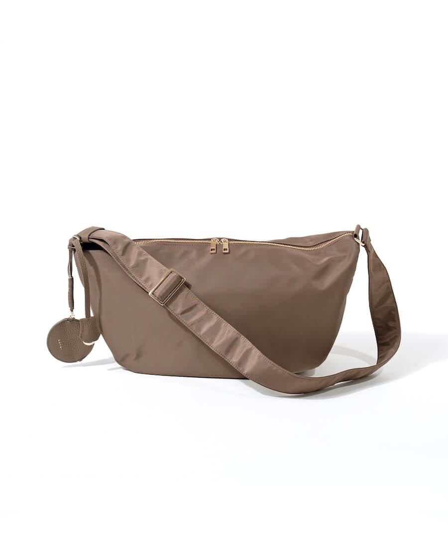 ナイロン ショルダーバッグ 月形バッグ 池田真子さん×HAYNIコラボ Thuki ツキ トープ