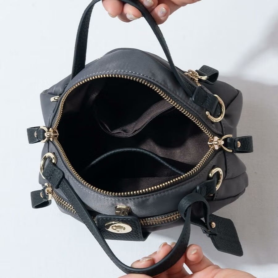 HAYNI ヘイニ Nylon Loche L ナイロンロシェ グレーブラック Baby Nylon Loche ベイビーナイロンロシェ【第1世代】 | HAYNI