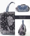 トートバッグ ペイズリー レディース 2way【 Selmora セルモラ｜HAYNI ヘイニ 】 韓国 ショルダーバッグ