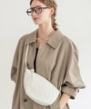 本革 バディバッグ ショルダーバッグ 月形バッグ Arlles アルル