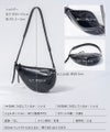 本革 バディバッグ ショルダーバッグ 月形バッグ Arlles アルル