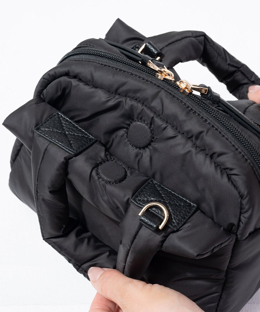 2way ショルダーバッグ Nyllo ニロ Sサイズ ブラック