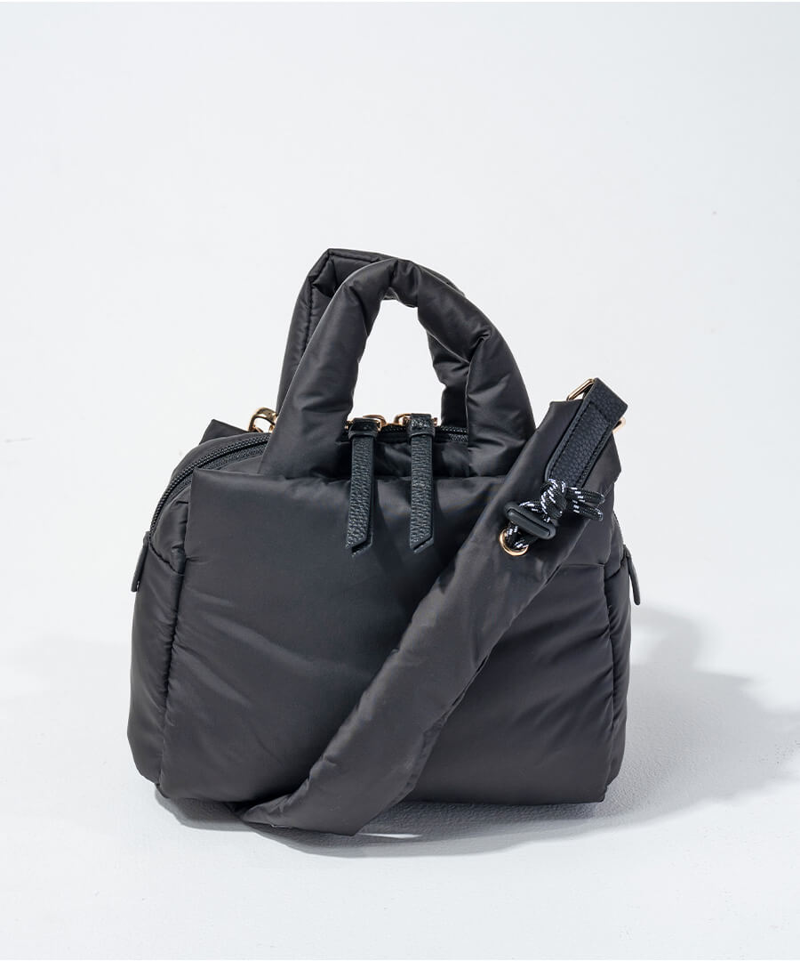 2way ショルダーバッグ Nyllo ニロ Sサイズ ブラック