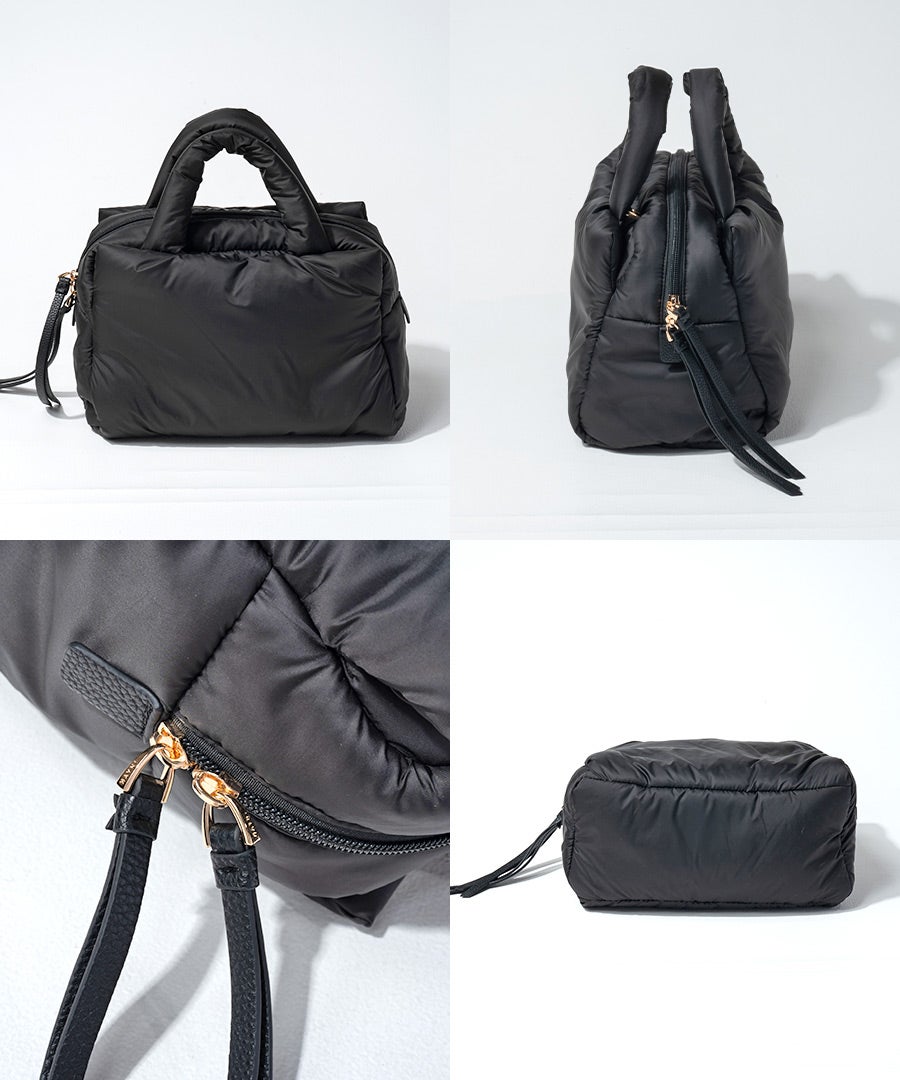 2way ショルダーバッグ Nyllo ニロ Mサイズ ブラック