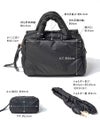 2way ショルダーバッグ Nyllo ニロ Mサイズ ブラック