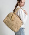 2way ショルダーバッグ Nyllo ニロ Lサイズ ベージュ