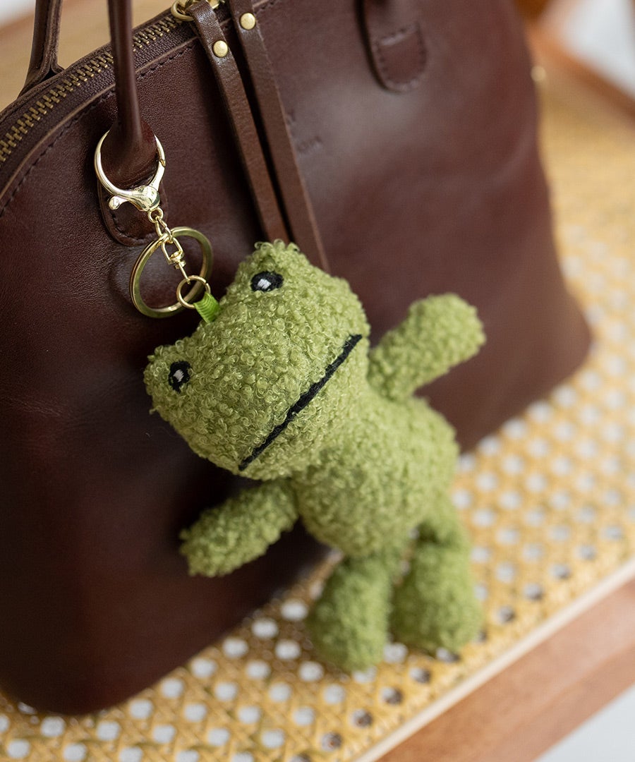 バッグチャーム カエル ぬいぐるみ Pomelle ポメル