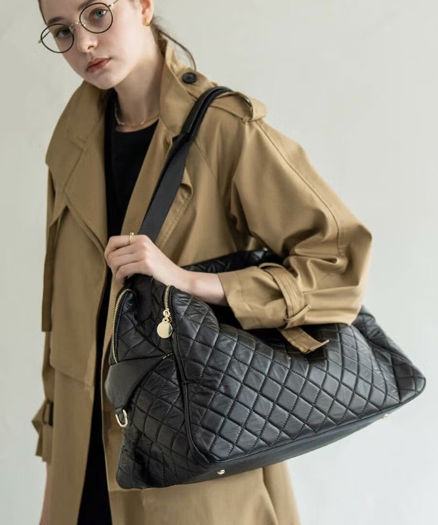Loche Quilted Boston Bag ロシェキルティングボストン LLサイズ【第3