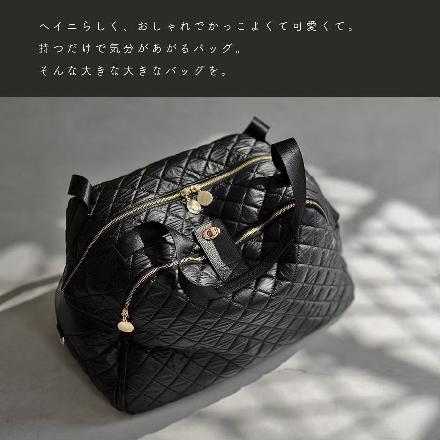 トラベルボストンバッグ Loche Quilted Boston Bag　ロシェキルティングボストン LLサイズ【第2世代・在庫限り】