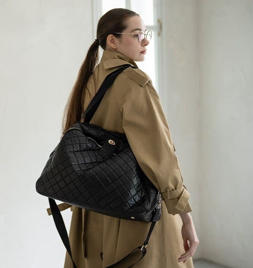 トラベルボストンバッグ Loche Quilted Boston Bag　ロシェキルティングボストン LLサイズ【第2世代・在庫限り】
