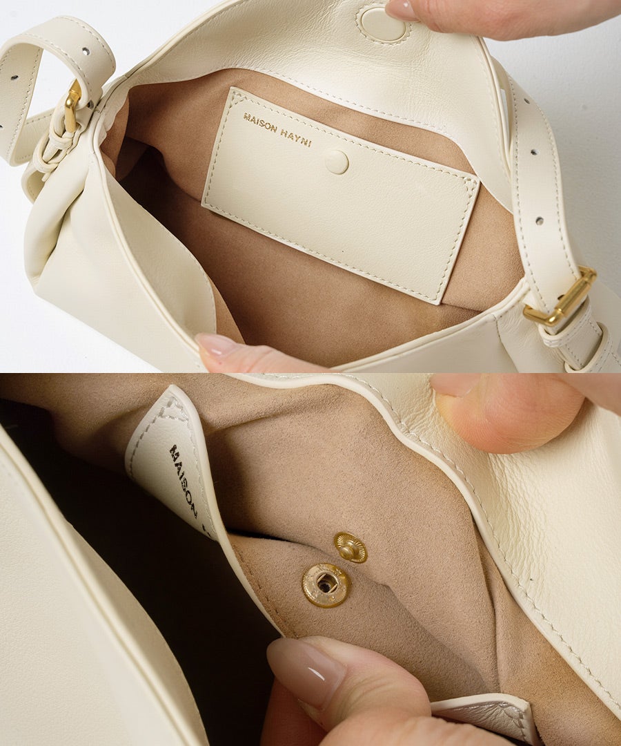 本革 ワンハンドルバッグ Artelle blanc アルテブラン｜MAISON HAYNI