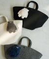 くまチャーム付き トートバッグ Bellumy ベルミー