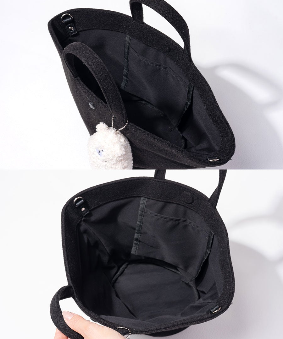 くまチャーム付き トートバッグ Bellumy ベルミー