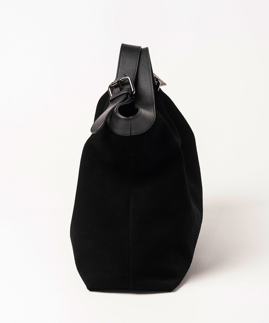 トートバッグ スエード Suviel noir スヴィエルノワール｜MAISON HAYNI