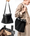 トートバッグ スエード Suviel noir スヴィエルノワール｜MAISON HAYNI