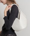 チューリップ型 ハンドバッグ 本革 makoさん×HAYNIコラボ Lahle ラーレ