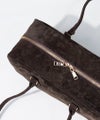 ロングハンドル ボストンバッグ スエード Donusa dax ドヌサダックス
